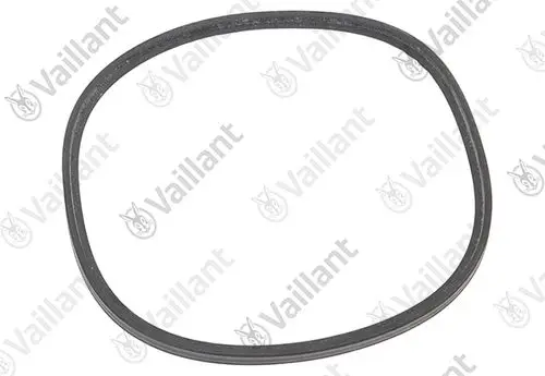 Vaillant Lippendichtring aus EPDM, kreisförmig, für Dichtungsanwendungen in Heizsystemen, versehen mit der typischen Markenkennzeichnung.